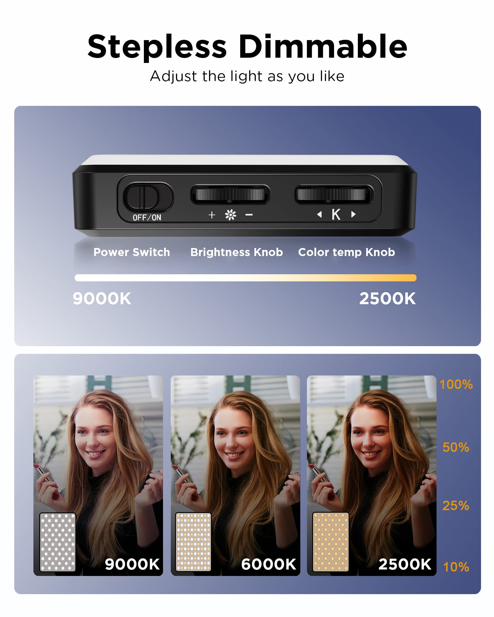 LED Selfie Light 3000Mah 120 L - Photography Lighting Description ulasan dan harga