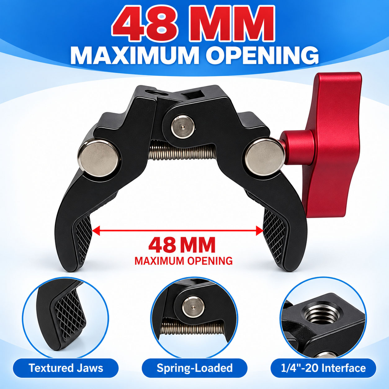 SOARSHOT Camera Crab Clamp Mag - Photography Lighting Description ulasan dan harga