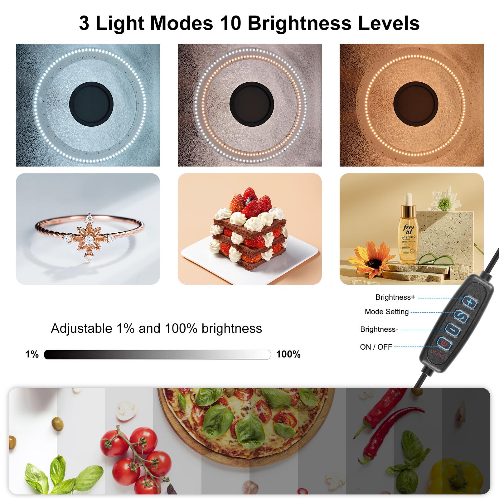 PULUZ 50cm Folding Portable Ri - Photography Lighting Meter ulasan dan harga
