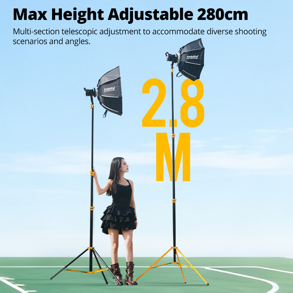 AMBITFUL GM280Y 280cm Professi - Photography Lighting Meter ulasan dan harga